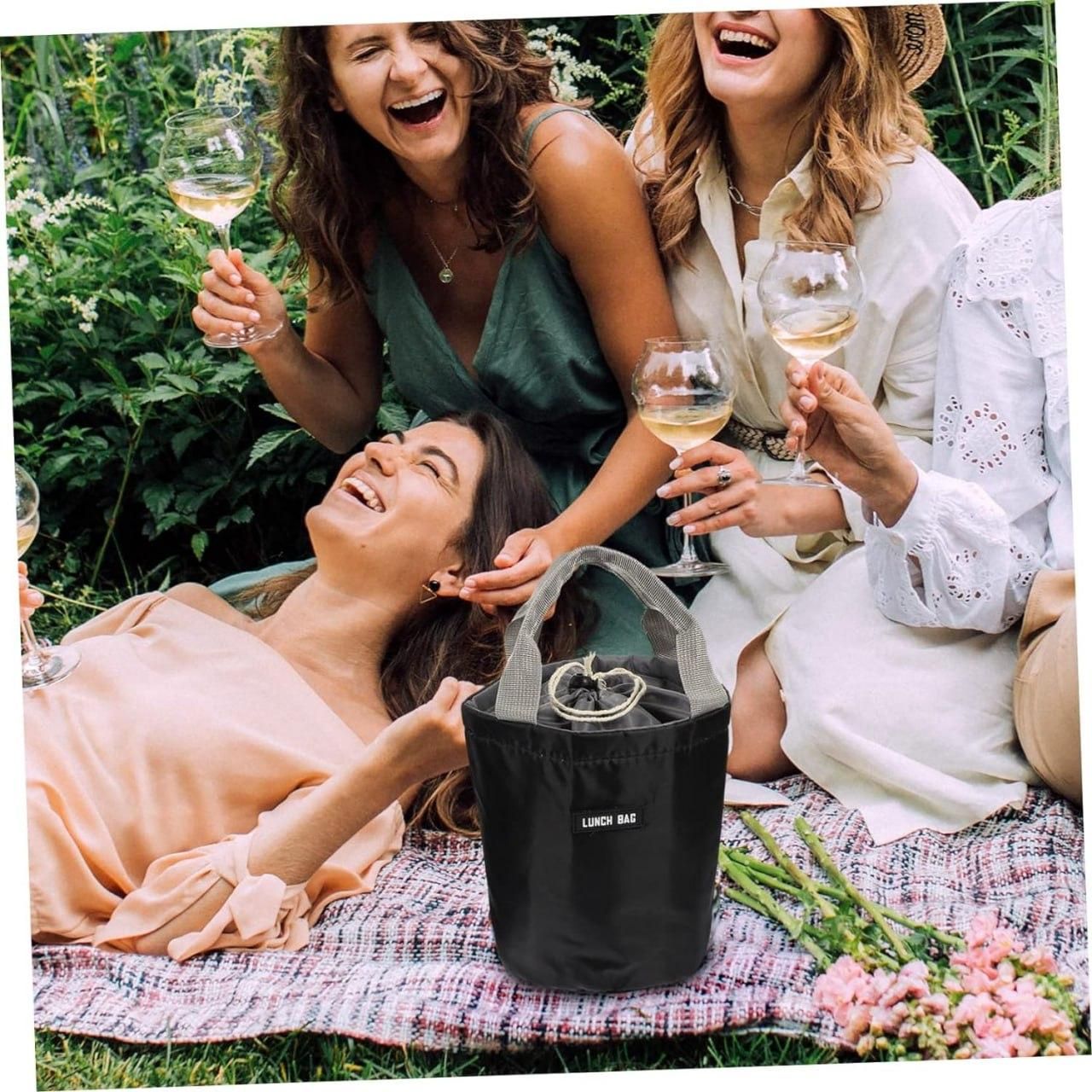 Cylindrical Insulated Lunch Bag - Luckybuy