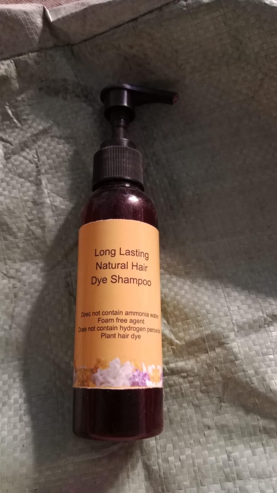 Long Lasting Natural Hair Dye Shampoo 100ML (Pack of 2) - Luckybuy