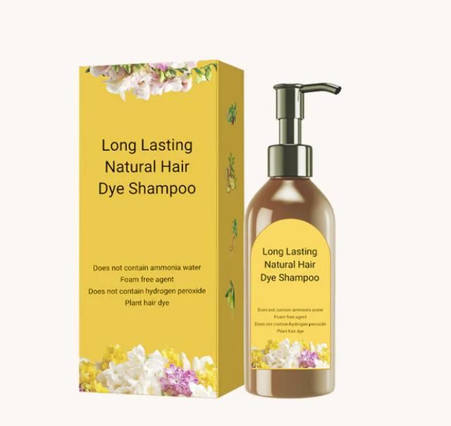 Long Lasting Natural Hair Dye Shampoo 100ML (Pack of 2) - Luckybuy
