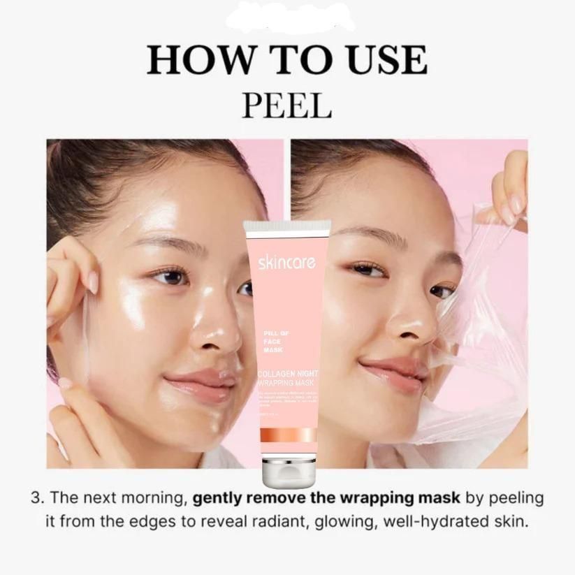 Collagen Night Wrapping Peel Off Mask - Luckybuy